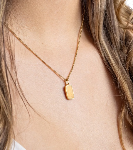 DIDYMA - Collier SIGMA White (JADE)