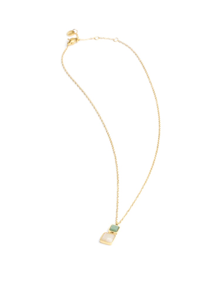 DIDYMA - Collier IRINI Gold GREEN