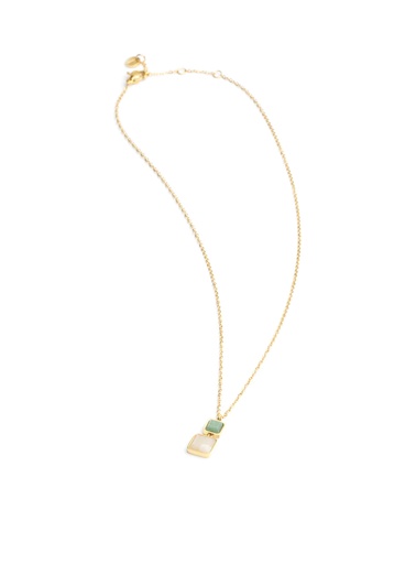 DIDYMA - Collier IRINI Gold GREEN