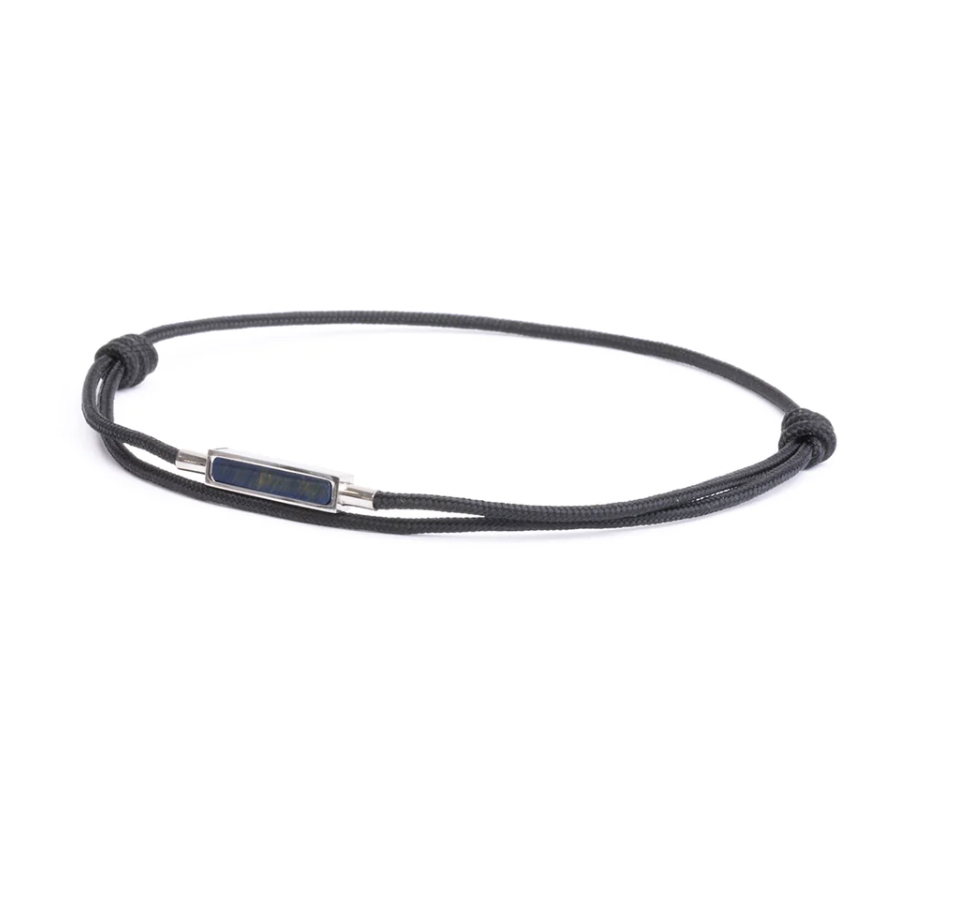 GEMINI - Bracelet TALIS Black silver