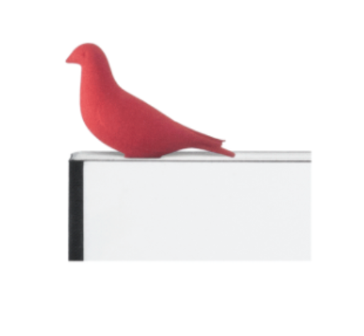 STUDIO MACURA - Marque-page Pero (oiseau) rouge