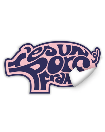 MP DESIGN - Autocollant "T'es un porc Francis"