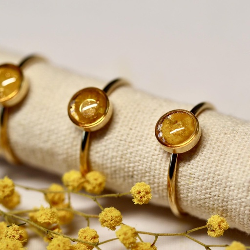 OXALIS - Bague réglable MIMOSA