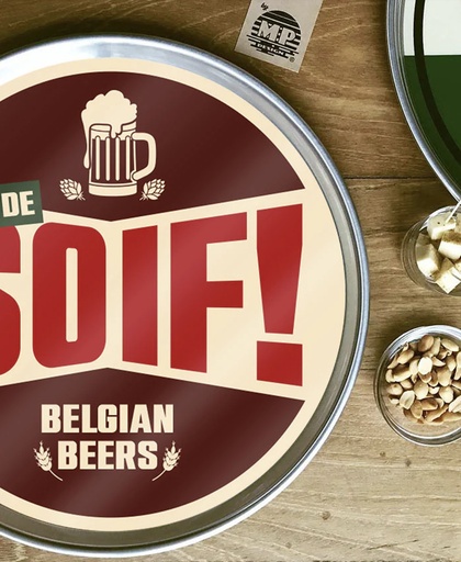 MP DESIGN - Plateau anti-dérapant "Crève de soif"