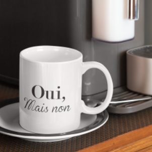 BELGE UNE FOIS - Mug OUI MAIS NON