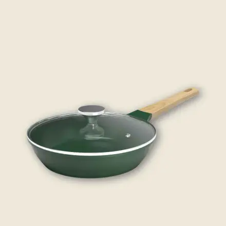 COOKUT - Couvercle en Verre/Inox 28cm