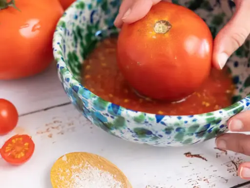 ALFAR TIERRA COCIDA - Bol/Grattoir Medium CORAL Bleu/Vert