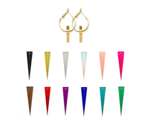 TELLMEE - Accessoire de Boucle d'Oreille TIKA TRIOS (Différents coloris)