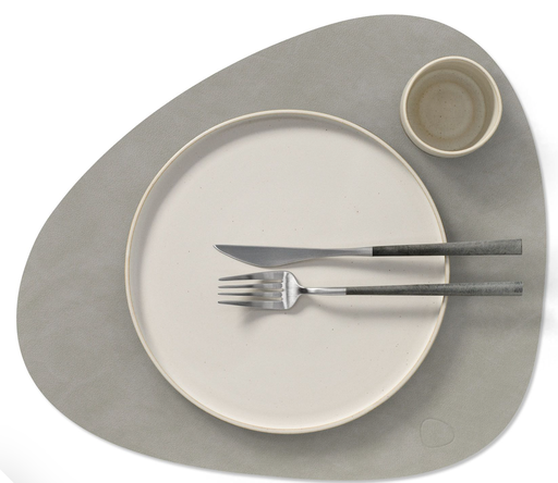 LINDDNA - Set de table Curve L (Light Grey)