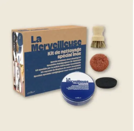 COOKUT - Kit de nettoyage pour l'inox
