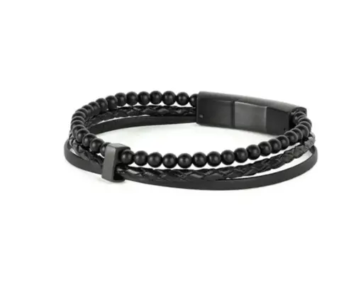 GEMINI - Bracelet TERRA black 